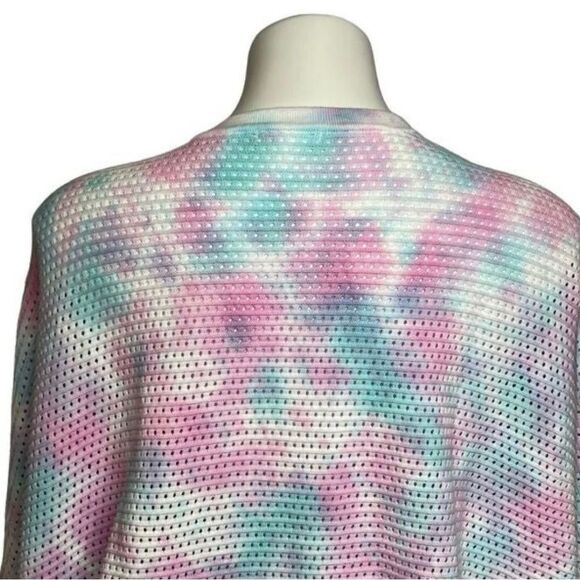 Venus NWT pastel tie dyed cocoon cardigan size M - Picture 5 of 9